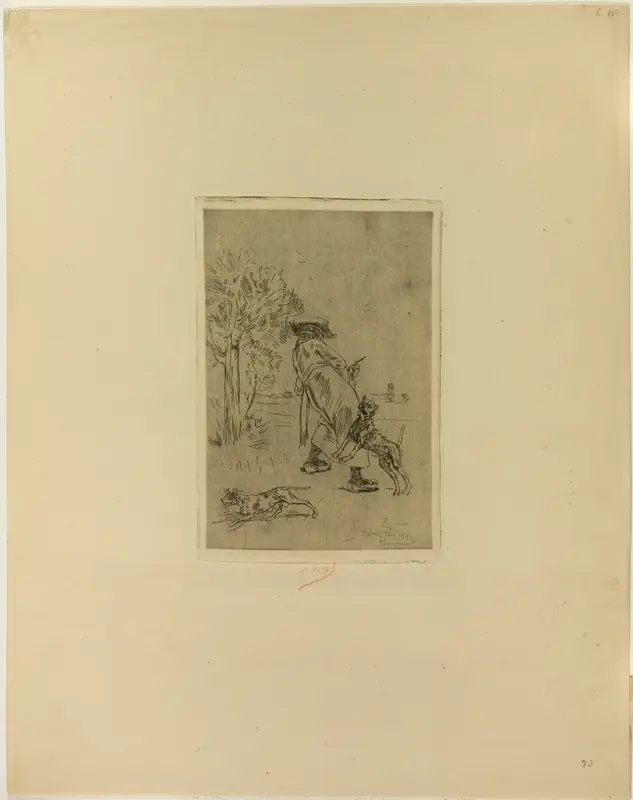 Taking Tea Wall Art by Félicien Rops - High-Resolution Digital Print