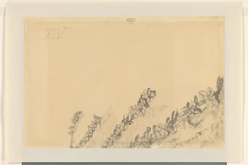 Takken van bomen op een rij Wall Art by Pieter Dupont - High-Resolution Digital Print