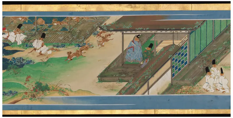Tale of a Strange Marriage (Konkai Zoshi) Wall Art by Ukita Ikkei - High-Resolution Digital Print