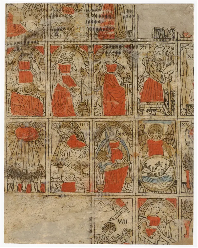 Tarocchi Cards Wall Art by Anonymous, Italian, 15th to 16th century - High-Resolution Digital Print