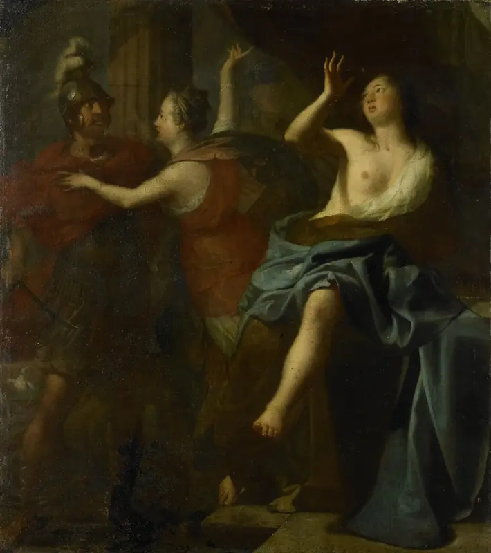 Tarquinius en Lucretia Wall Art by anonymous - High-Resolution Digital Print