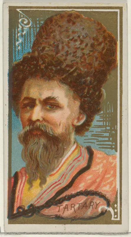 Tartary, from the Types of All Nations series (N24) for Allen & Ginter Cigarettes Wall Art by Allen & Ginter - High-Resolution Digital Print