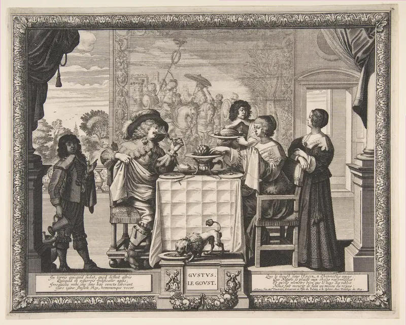 Taste Wall Art by Abraham Bosse - High-Resolution Digital Print
