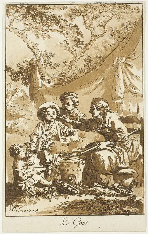 Taste Wall Art by Jean Baptiste Le Prince - High-Resolution Digital Print