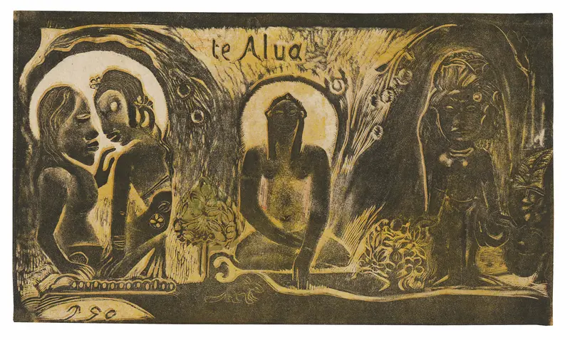 Te atua (The God) from the Noa Noa Suite