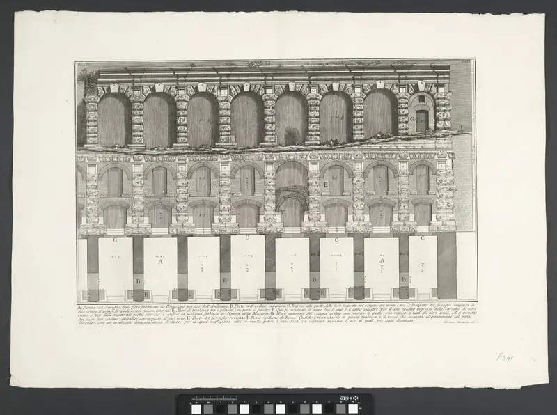 Tempel van Claudius te Rome Wall Art by Unknown - High-Resolution Digital Print
