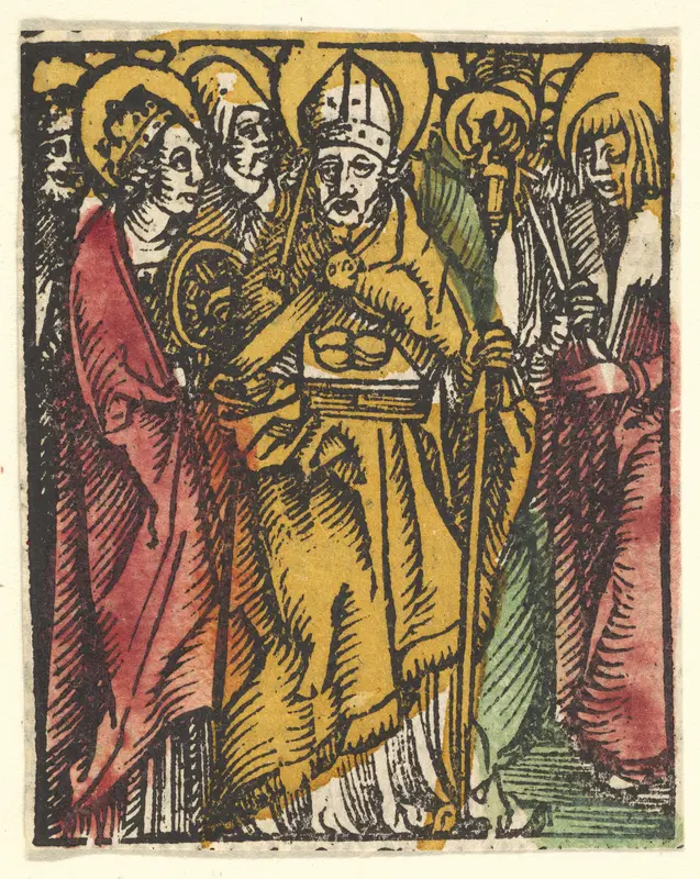 Ten Helpers in Need (copy) Wall Art by Hans Baldung (called Hans Baldung Grien) - High-Resolution Digital Print