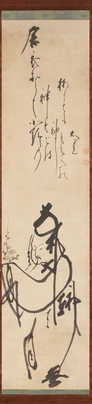 Tenjin on His Way to China Wall Art by Hakuin Ekaku - High-Resolution Digital Print