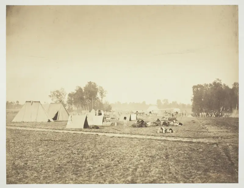 Tents and Military Gear, Camp de Châlons