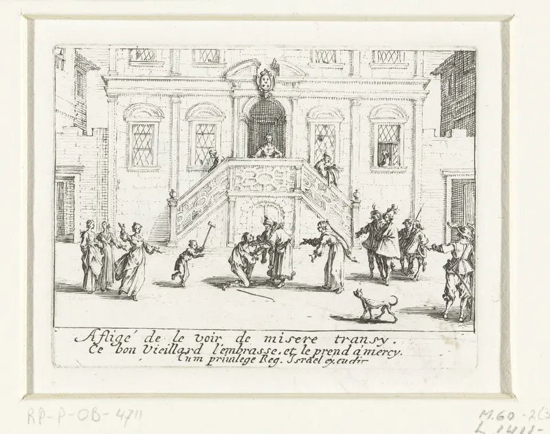 Terugkeer van de verloren zoon Wall Art by Jacques Callot - High-Resolution Digital Print