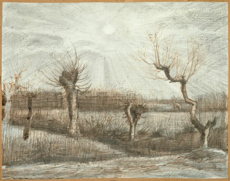 Tetards (Pollards) Wall Art by Vincent van Gogh - High-Resolution Digital Print