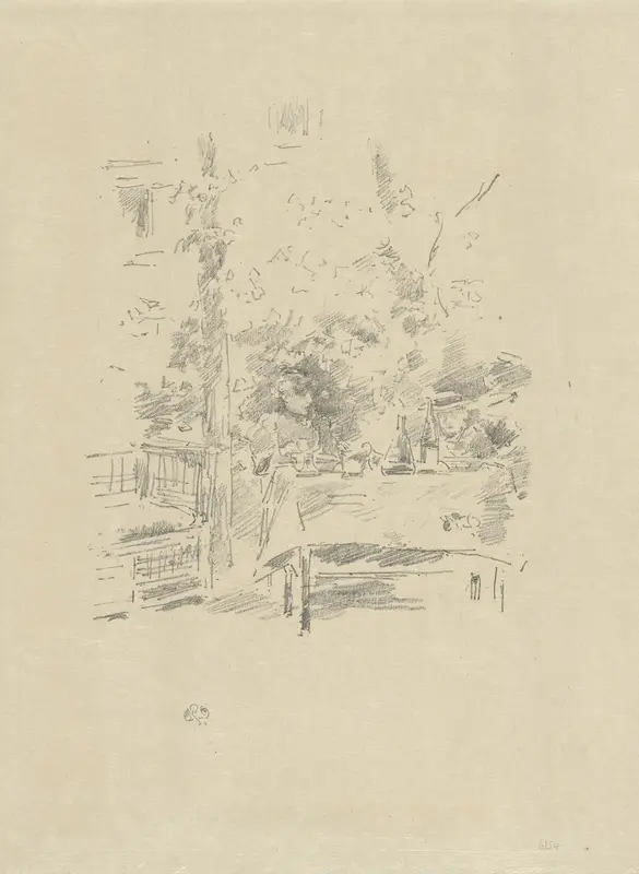 Tête-a-tête in the garden Wall Art by Thomas Robert Way - High-Resolution Digital Print
