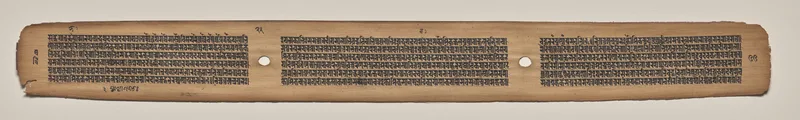 Text, Folio 22 (verso), from a Manuscript of the Perfection of Wisdom in Eight Thousand Lines (Ashtasahasrika Prajnaparamita-sutra) Wall Art by Unknown artist - High-Resolution Digital Print