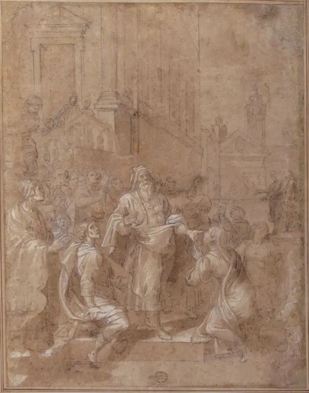 Thanksgiving, for the Acquittal of Susanna (Daniel 13:63) Wall Art by Baldassare Croce - High-Resolution Digital Print