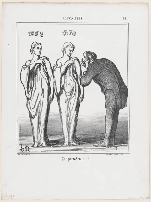 That will do the job!, from 'News of the day,' published in "Le Charivari" Wall Art by Honoré Daumier - High-Resolution Digital Print