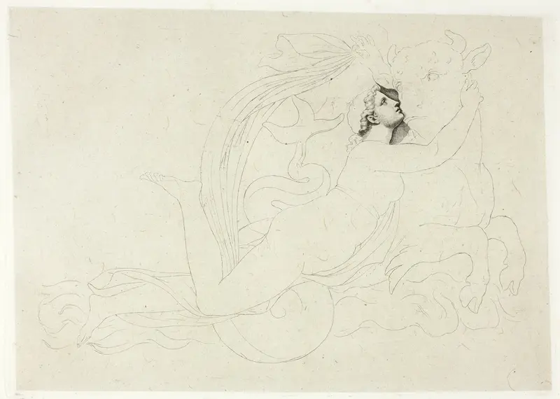 The Abduction of Europa Wall Art by Pierre Paul Prud'hon - High-Resolution Digital Print