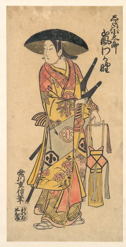 The Actor, Arashi Otohachi, 1695–1769 in an Unidentified Role