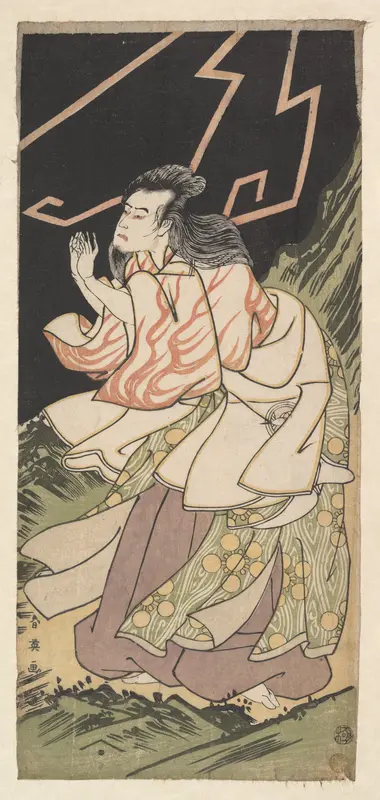 The Actor Bando Hikosaburo III in the Role of Kanshojo