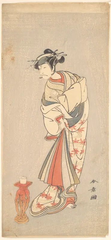 The Actor Ichikawa Danjuro V in the Role of a Woman