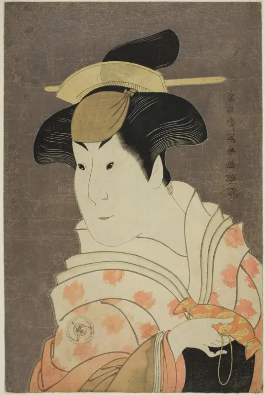 The actor Iwai Hanshiro IV as the wet nurse Shigenoi Wall Art by Tōshūsai Sharaku - High-Resolution Digital Print