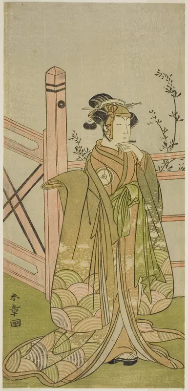 The Actor Iwai Hanshiro IV in an Unidentified Role