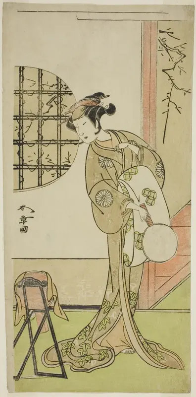 The Actor Nakamura Noshio I in an Unidentified Role Wall Art by Katsukawa Shunsho - High-Resolution Digital Print