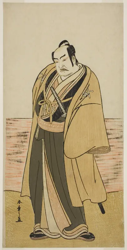 The Actor Nakamura Sukegoro II as Kaminari Shokuro in the Play Hatsumombi Kuruwa Soga, Performed at the Nakamura Theater in the Second Month, 1780