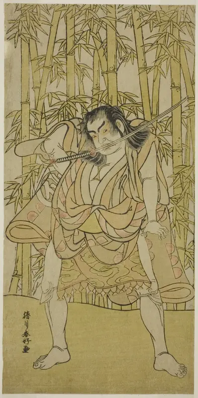 The Actor Nakamura Sukegoro II in an Unidentified Role