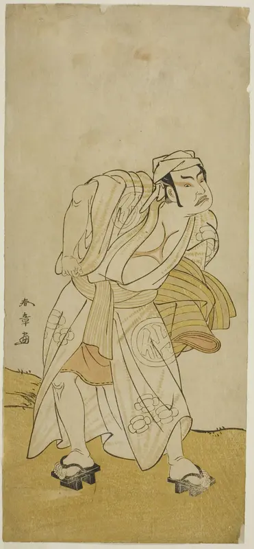 The Actor Nakamura Sukegoro II in an Unidentified Role