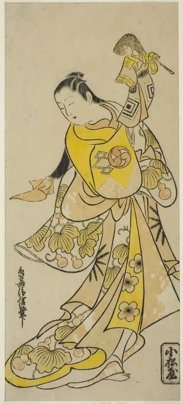 The Actor Nakamura Takesaburo I as Kewaizaka no Shosho (?)