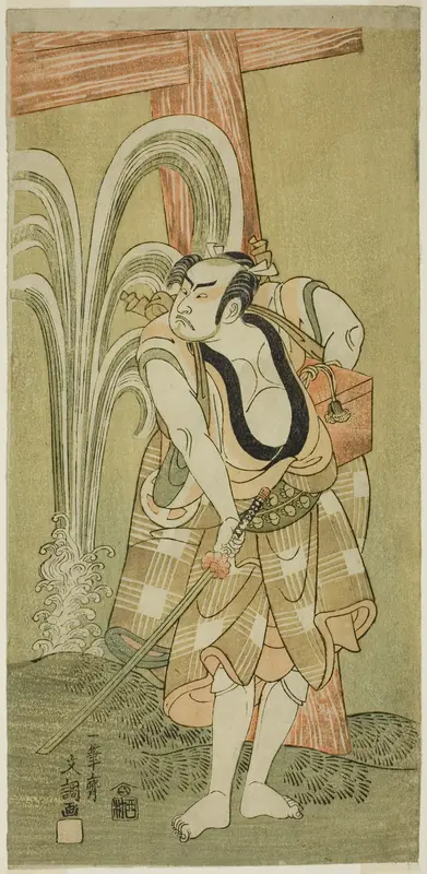 The Actor Otani Hiroji III in an Unidentified Role