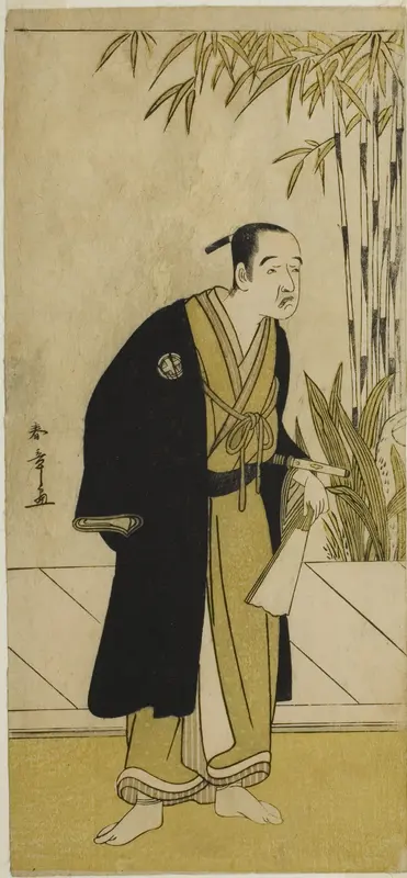 The Actor Otani Tomoemon I as Kajino Choan (?) in the Play Hono Nitta Daimyojin (?), Performed at the Morita Theater (?) in the Seventh Month, 1777