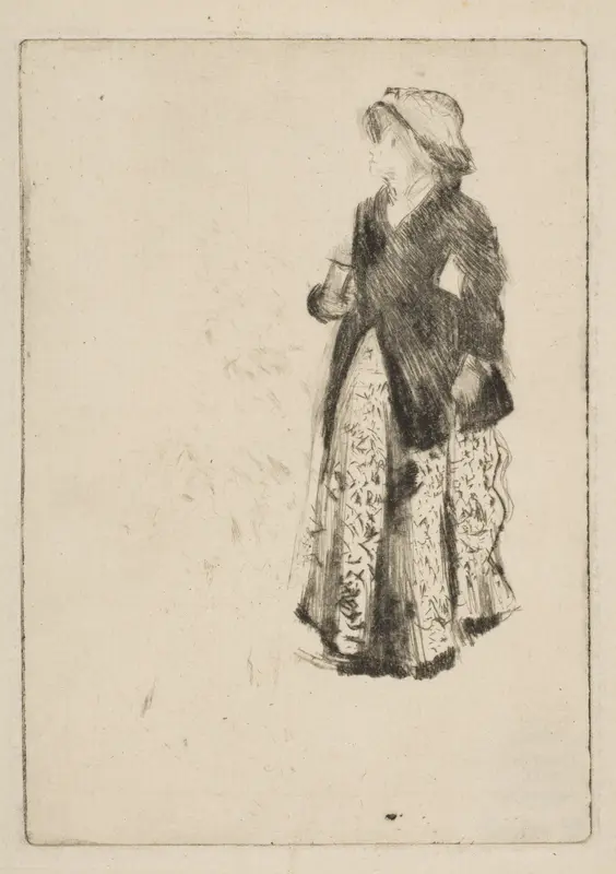 The Actress Ellen Andrée