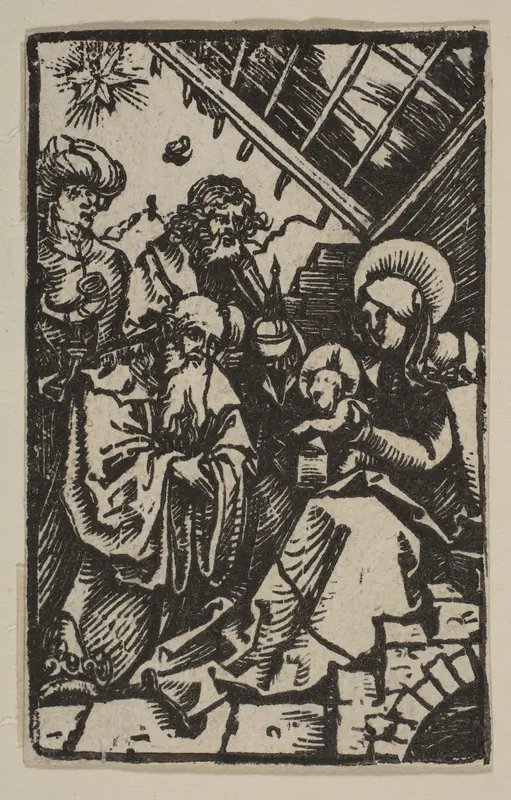 The Adoration of the Kings Wall Art by Albrecht Dürer - High-Resolution Digital Print