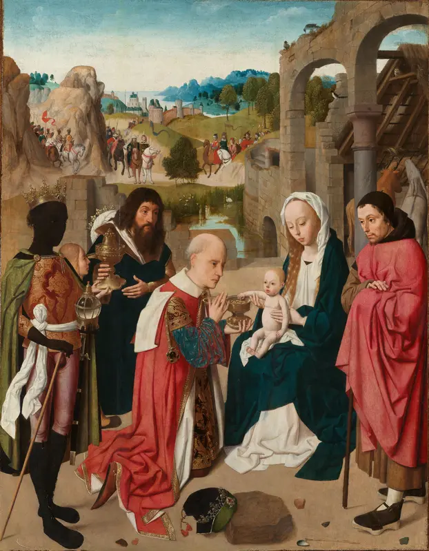 The Adoration of the Magi Wall Art by Geertgen tot Sint Jans - High-Resolution Digital Print