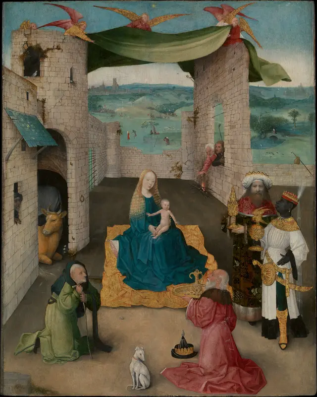 The Adoration of the Magi Wall Art by Hieronymus Bosch - High-Resolution Digital Print