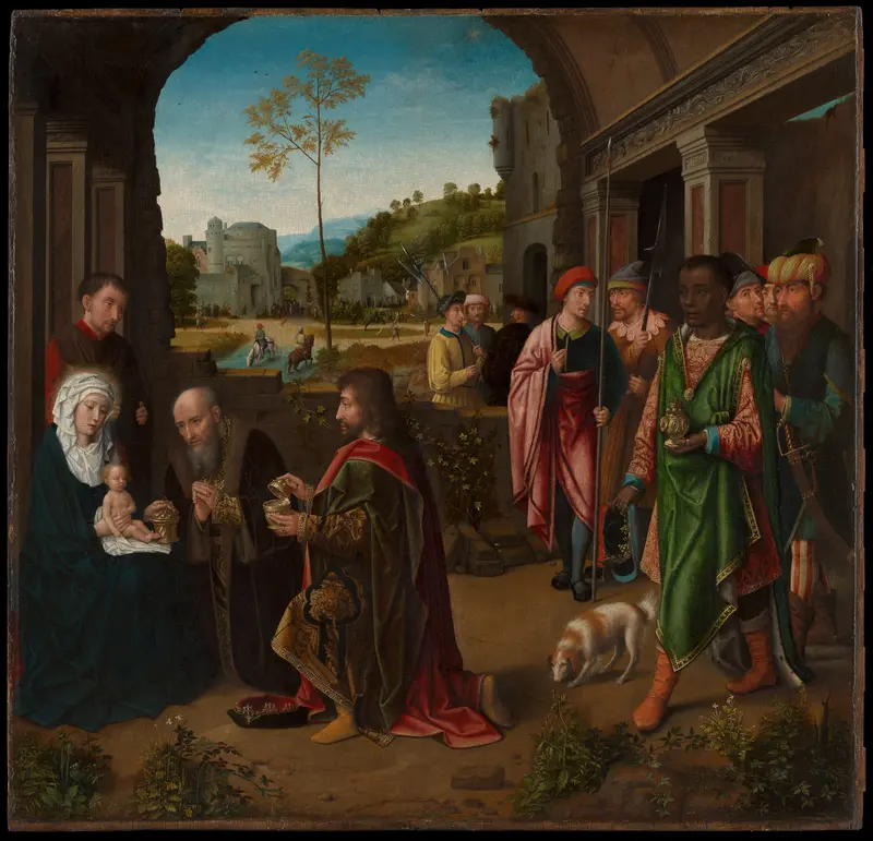 The Adoration of the Magi Wall Art by Gerard David - High-Resolution Digital Print