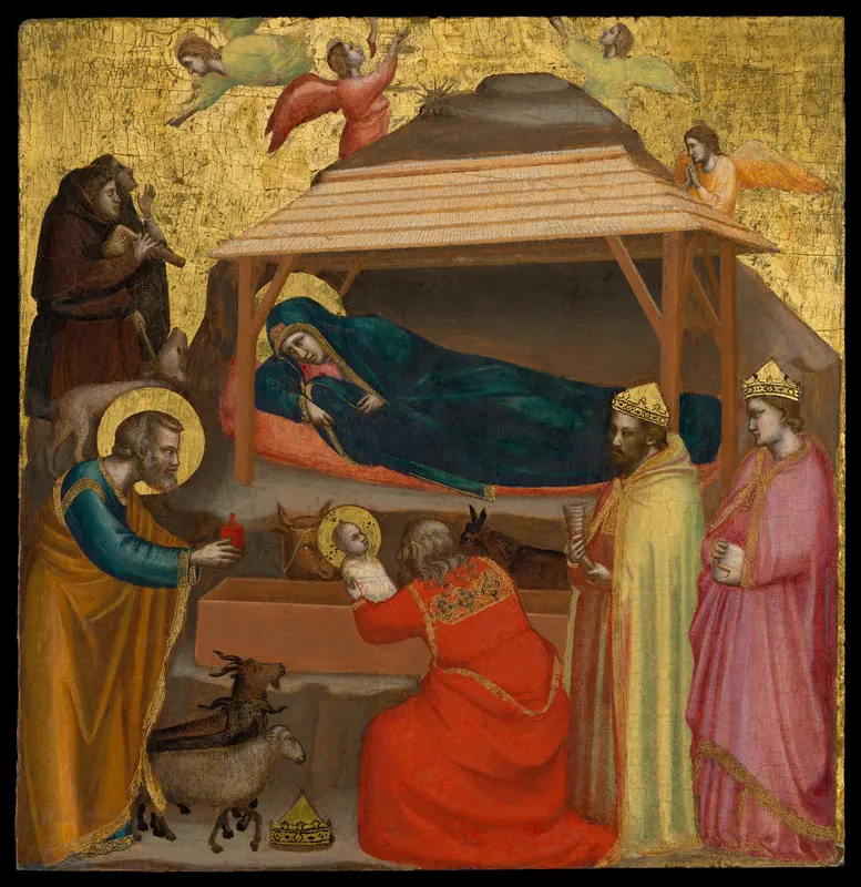 The Adoration of the Magi Wall Art by Giotto di Bondone - High-Resolution Digital Print