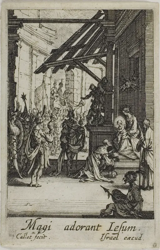 The Adoration of the Magi, from The Life of the Virgin