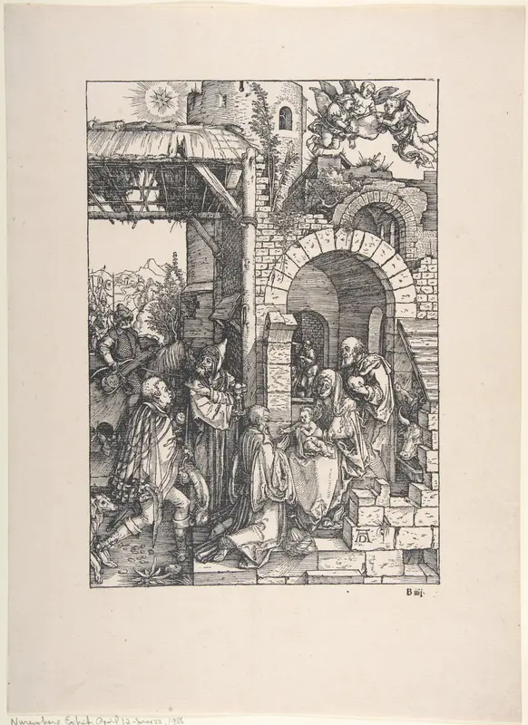 The Adoration of the Magi, from "The Life of the Virgin"