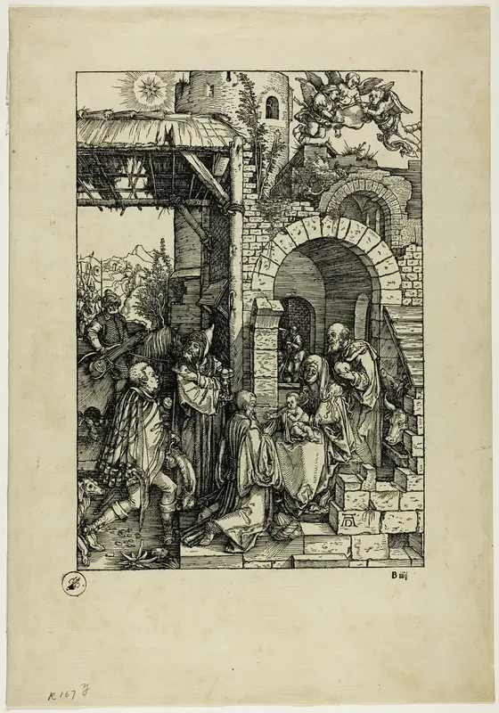 The Adoration of the Magi, from The Life of the Virgin