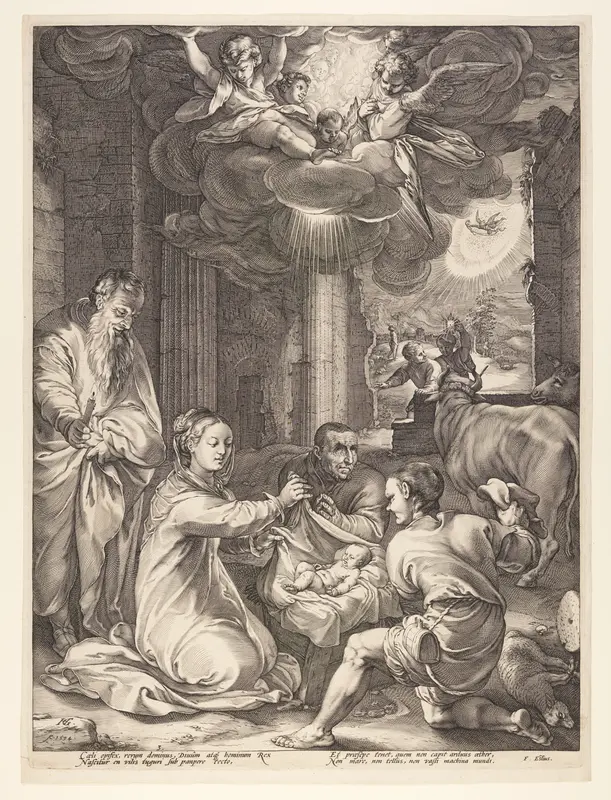 The Adoration of the Shepherds, from The Birth and Early Life of Christ