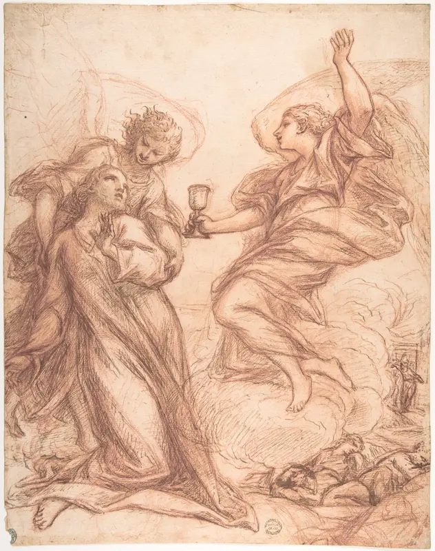 The Agony in the Garden Wall Art by Anonymous, Italian, 17th or 18th century - High-Resolution Digital Print