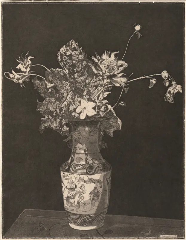 The Agony of Flowers Wall Art by Theodore Roussel - High-Resolution Digital Print