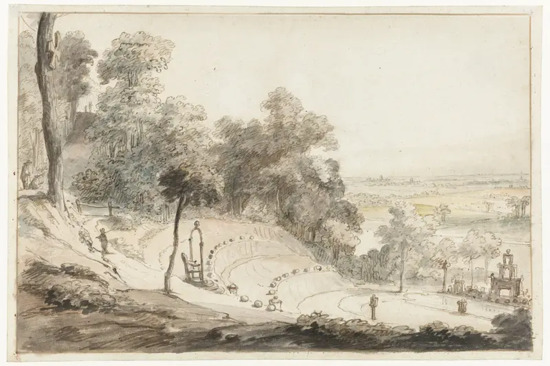 The Amphitheatre on the Springenberg in Cleves Wall Art by Unknown - High-Resolution Digital Print