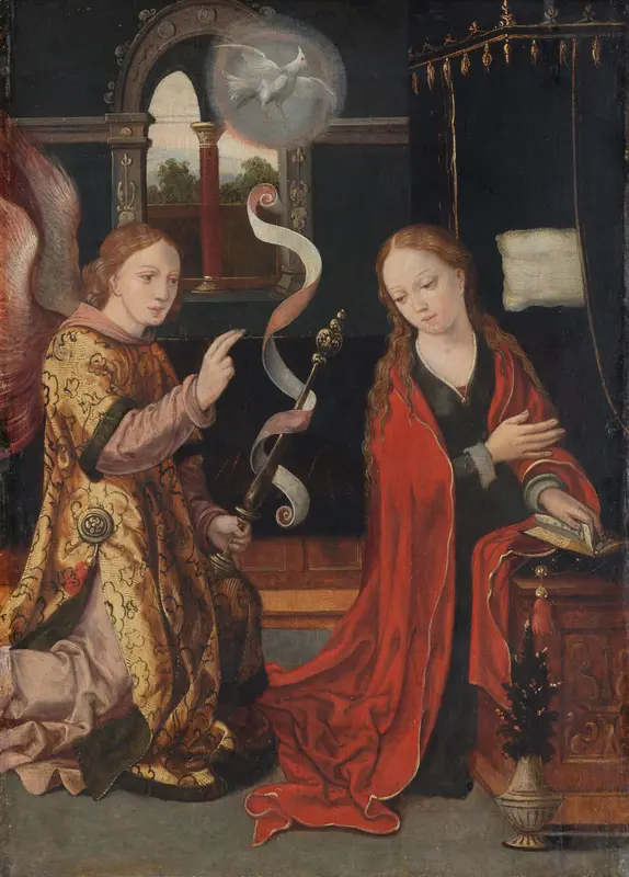 The Annunciation Wall Art by anonymous - High-Resolution Digital Print