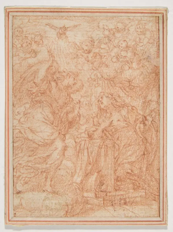 The Annunciation Wall Art by Camillo Procaccini - High-Resolution Digital Print