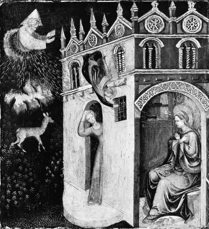 The Annunciation Wall Art by Italian (Marchigian?) Painter - High-Resolution Digital Print