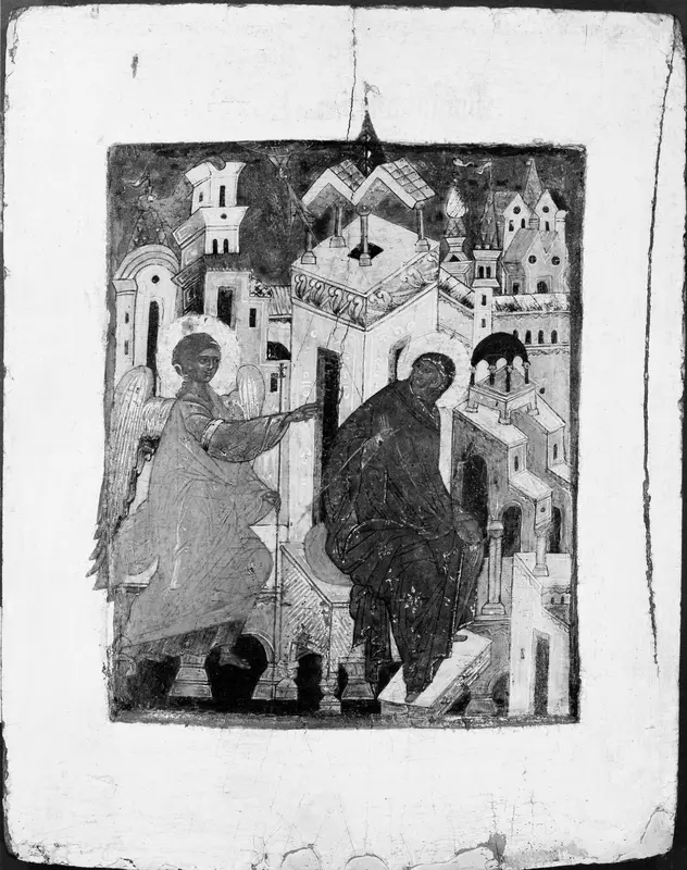 The Annunciation Wall Art by Russian Painter - High-Resolution Digital Print