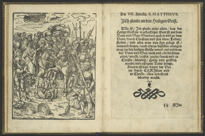 The Apostles' Creed (Das Symbolum der Heiligen Aposteln) Wall Art by Lucas Cranach the Elder - High-Resolution Digital Print